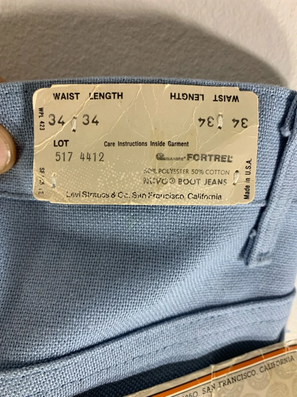 Vintage 80s levis 517 saddleman boit cut regular fit USA - Picture 5 of 12
